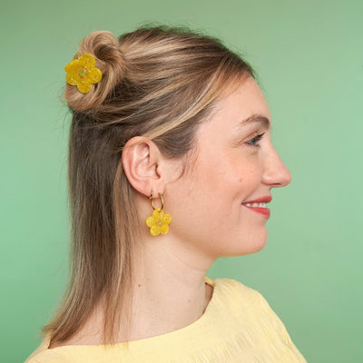 【Coucou Suzette】Buttercup Mini Hair Claw バターカップミニヘアクロー（Sub Image-5） | Coucoubebe/ククベベ