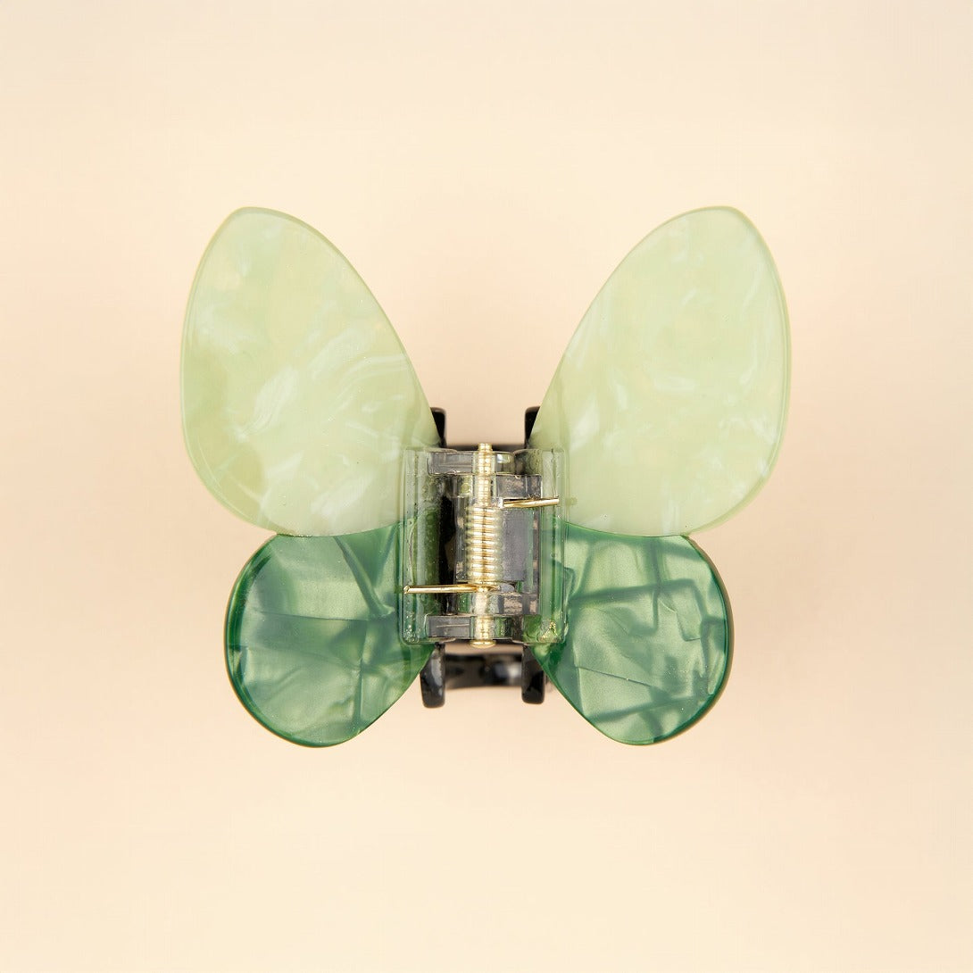 【Coucou Suzette】Green butterfly Hair Claw グリーンバタフライヘアクロー  | Coucoubebe/ククベベ
