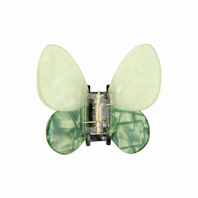 【Coucou Suzette】Green butterfly Hair Claw グリーンバタフライヘアクロー（Sub Image-2） | Coucoubebe/ククベベ