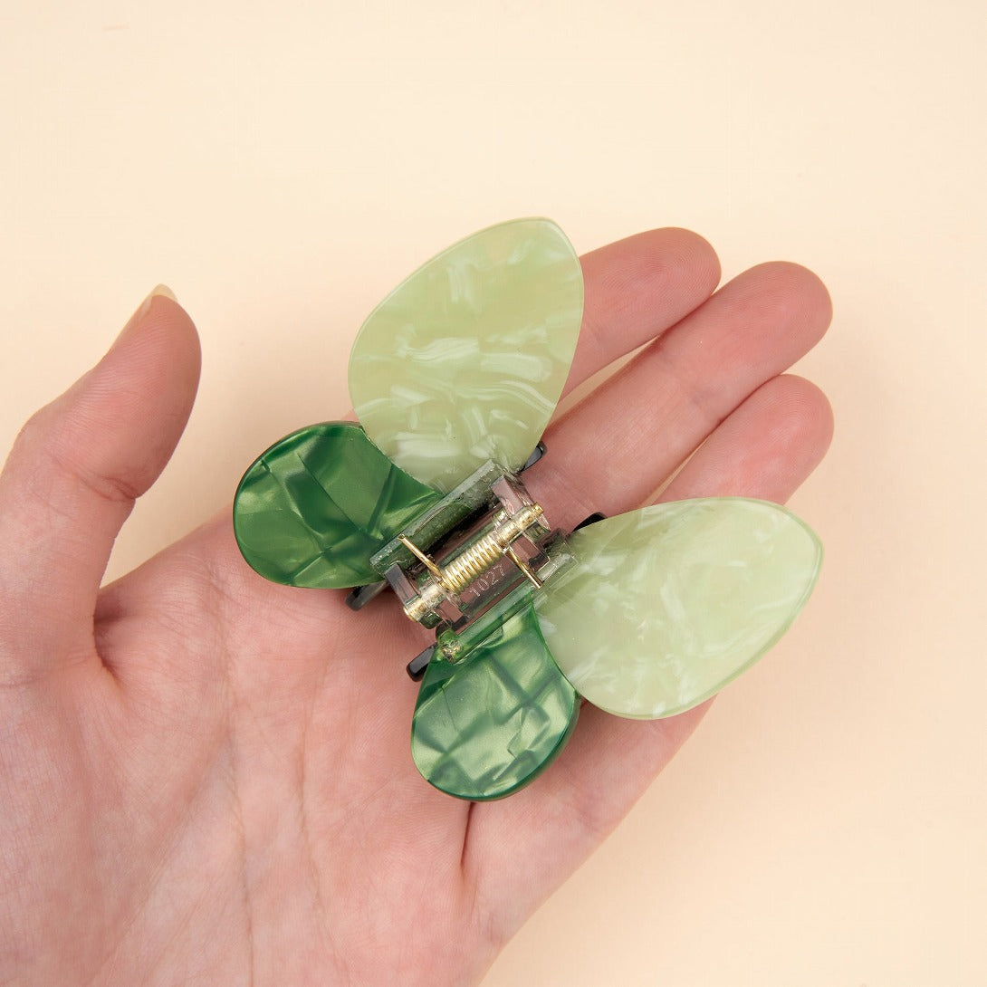 【Coucou Suzette】Green butterfly Hair Claw グリーンバタフライヘアクロー  | Coucoubebe/ククベベ
