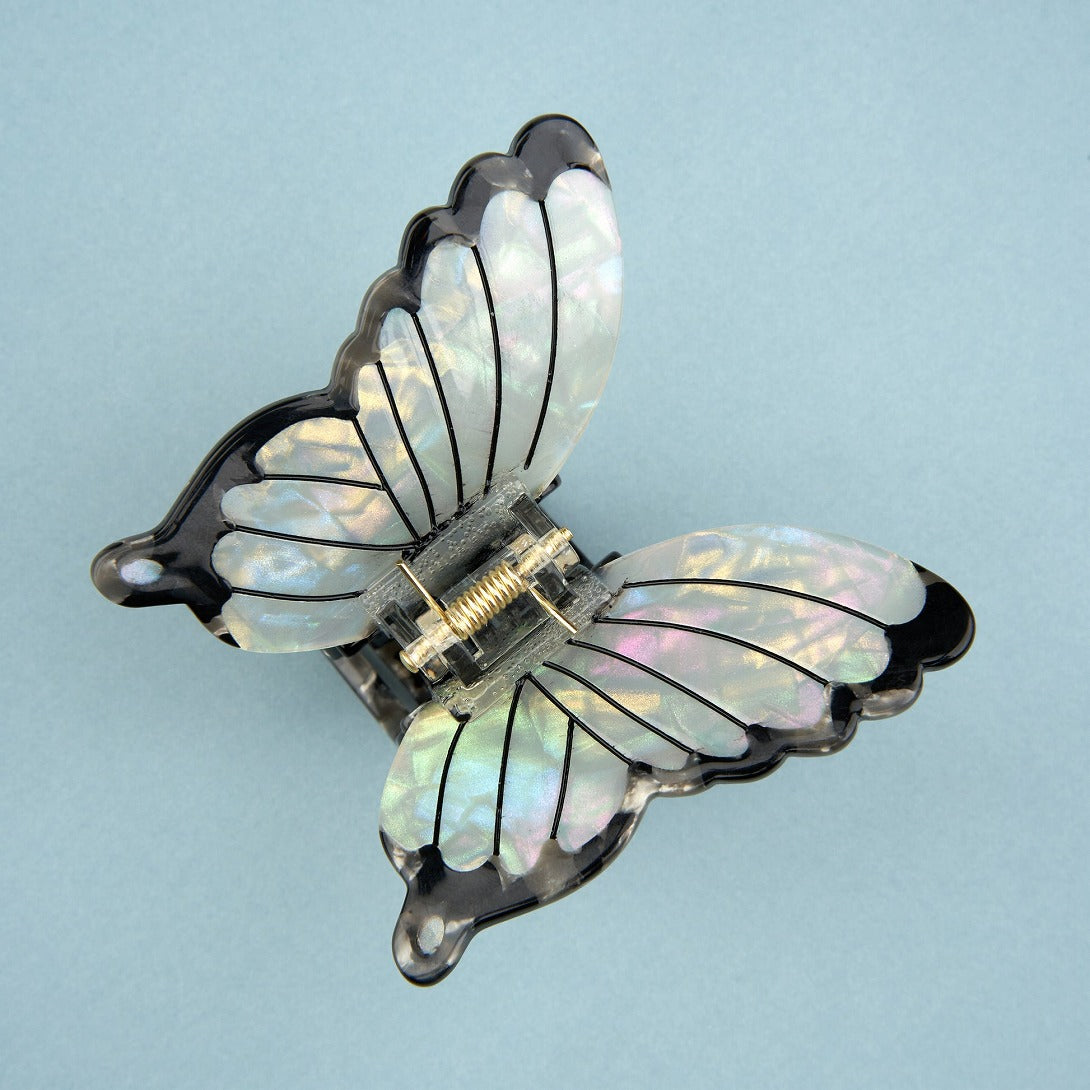 【Coucou Suzette】White butterfly Hair Claw ホワイトバタフライヘアクロー  | Coucoubebe/ククベベ