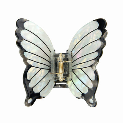 【Coucou Suzette】White butterfly Hair Claw ホワイトバタフライヘアクロー（Sub Image-2） | Coucoubebe/ククベベ