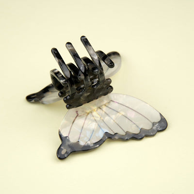 【Coucou Suzette】White butterfly Hair Claw ホワイトバタフライヘアクロー（Sub Image-3） | Coucoubebe/ククベベ