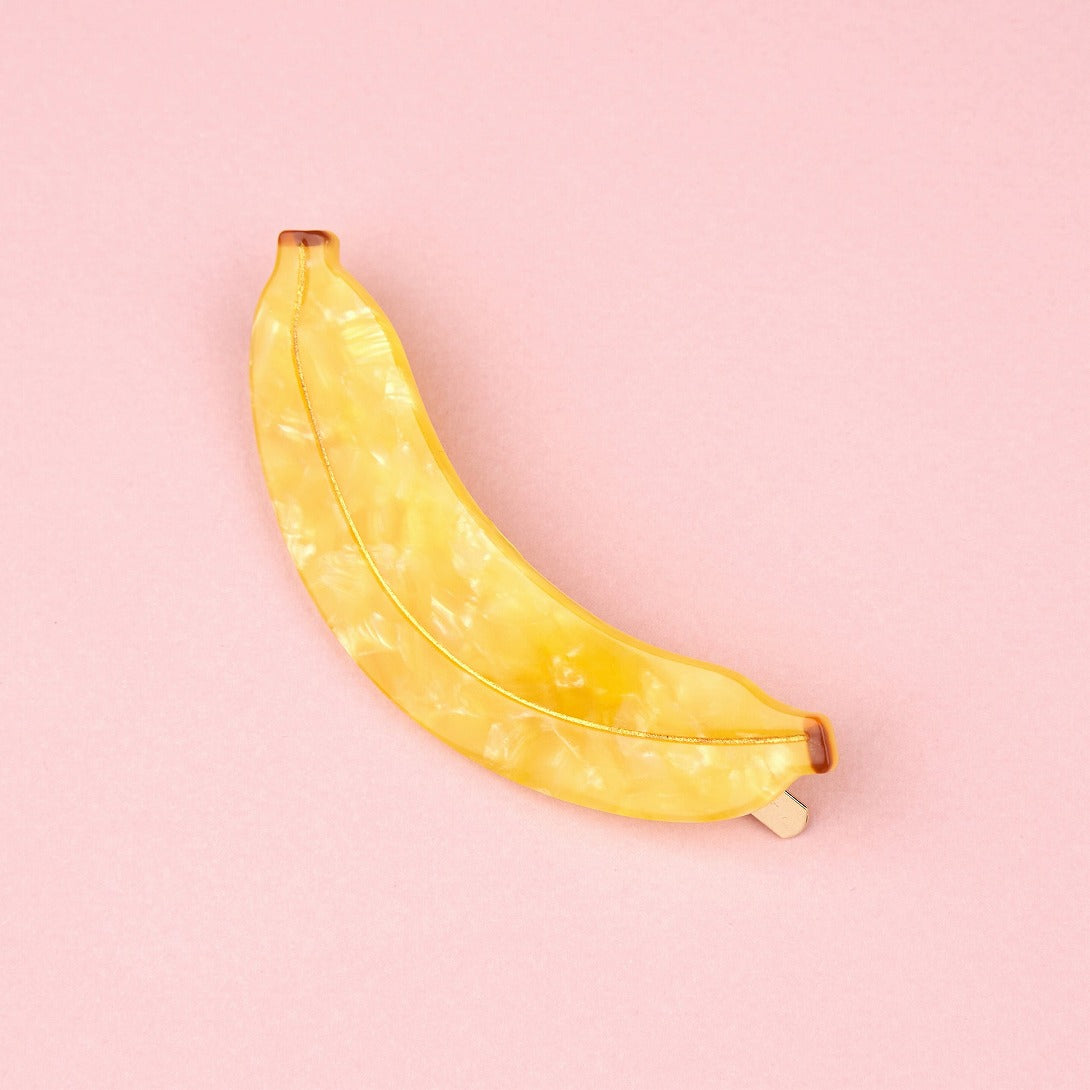 【Coucou Suzette】Large Banana Hair Clip バナナヘアクリップ  | Coucoubebe/ククベベ