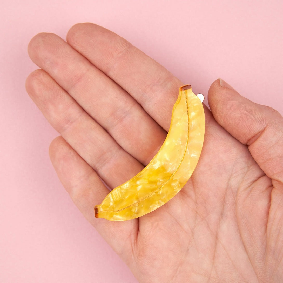 【Coucou Suzette】Large Banana Hair Clip バナナヘアクリップ  | Coucoubebe/ククベベ