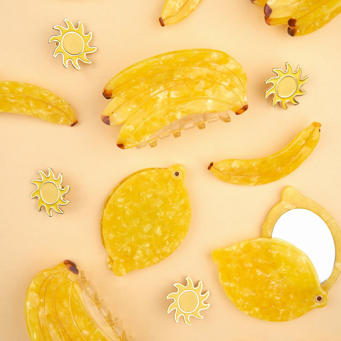 【Coucou Suzette】Large Banana Hair Clip バナナヘアクリップ  | Coucoubebe/ククベベ