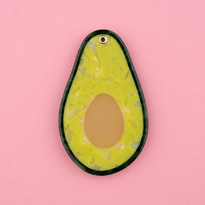 【Coucou Suzette】Avocado Mirror アボカドポケットミラー（Sub Image-3） | Coucoubebe/ククベベ
