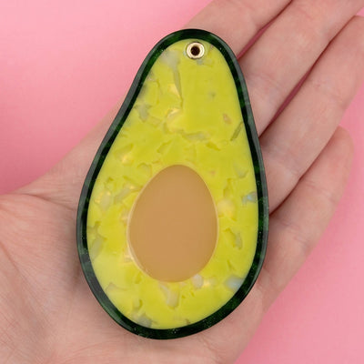 【Coucou Suzette】Avocado Mirror アボカドポケットミラー（Sub Image-4） | Coucoubebe/ククベベ