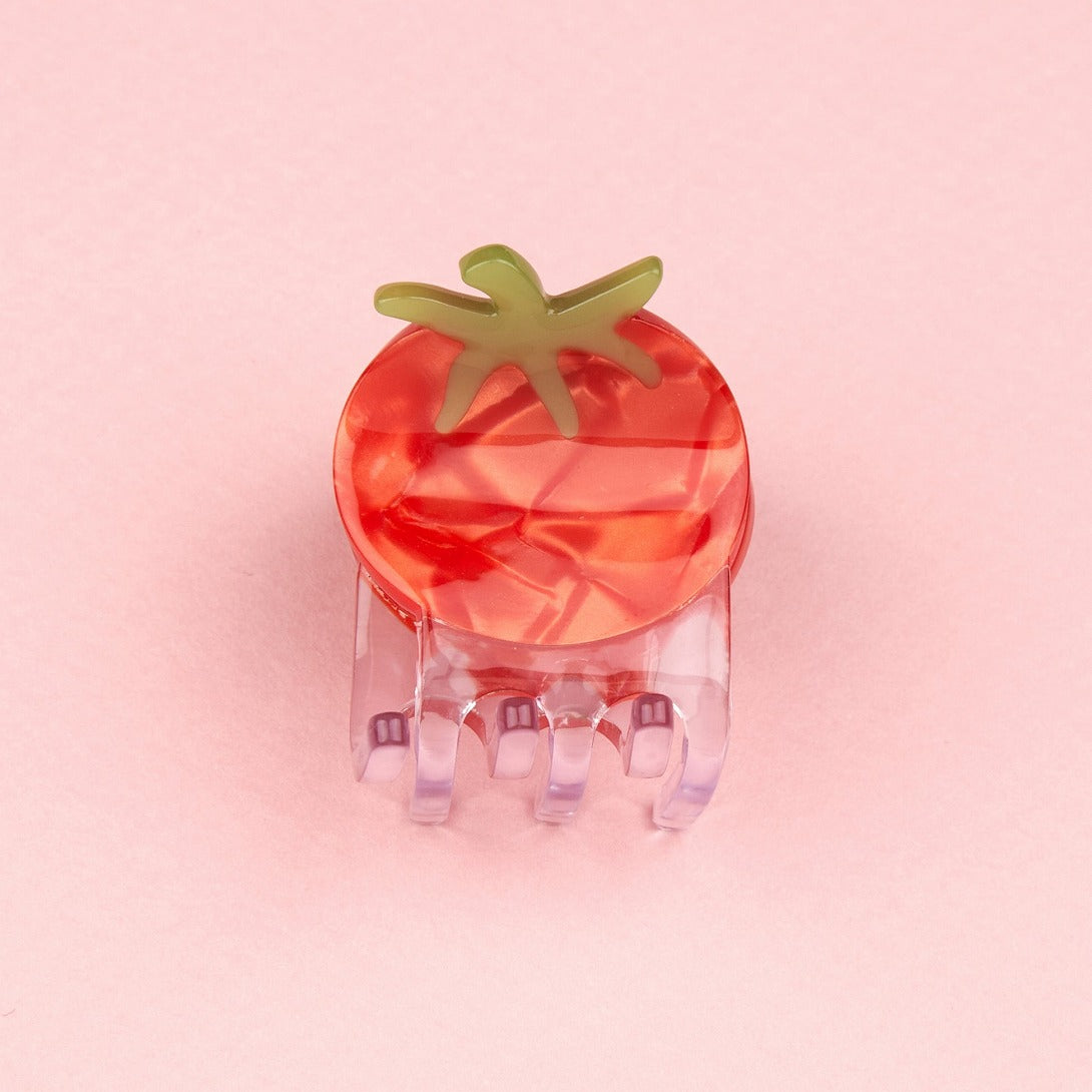 【Coucou Suzette】Cherry Tomato Mini Hair Claw チェリートマトミニヘアクロー  | Coucoubebe/ククベベ