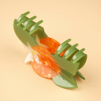 【Coucou Suzette】Orange Blossom Hair Claw オレンジブロッサムヘアクロー（Sub Image-3） | Coucoubebe/ククベベ