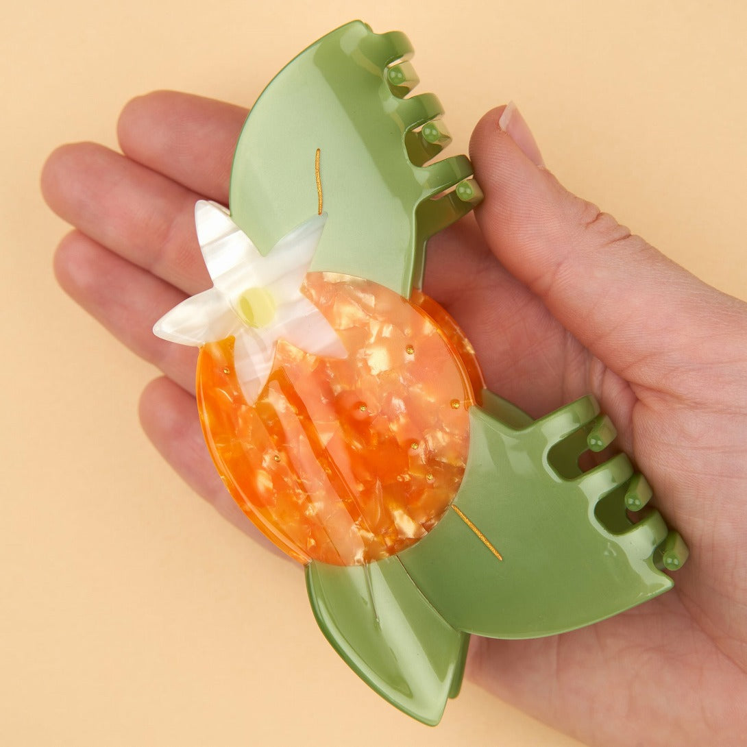 【Coucou Suzette】Orange Blossom Hair Claw オレンジブロッサムヘアクロー  | Coucoubebe/ククベベ