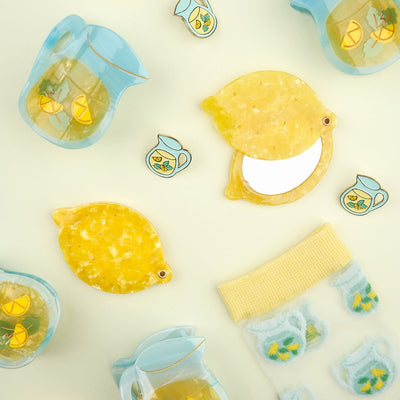 【Coucou Suzette】Lemon Mirror レモンポケットミラー（Sub Image-5） | Coucoubebe/ククベベ
