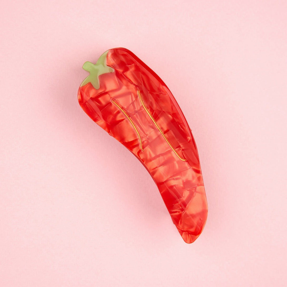 【Coucou Suzette】Chili Pepper Hair Claw チリペッパーヘアクロー  | Coucoubebe/ククベベ