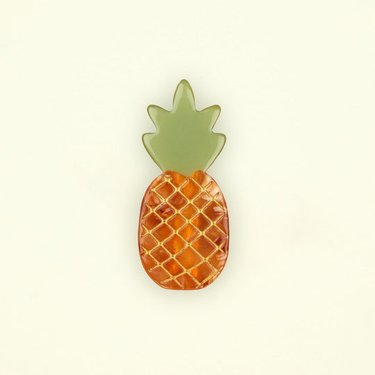 オリジナルハンドメイド　カラフルパイナップル Coucou Suzette】Pineapple Hair Clip パイナップルヘアクリップ