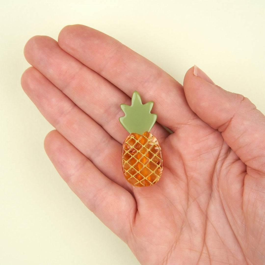 Coucou Suzette】Pineapple Hair Clip パイナップルヘアクリップ