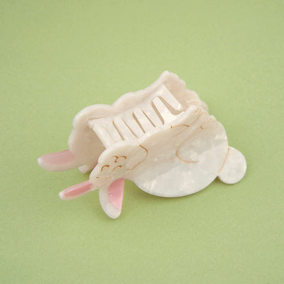 【Coucou Suzette】Rabbit Hair Claw ウサギヘアクロー（Sub Image-3） | Coucoubebe/ククベベ