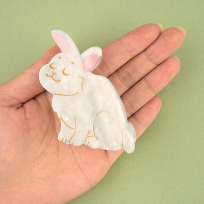 【Coucou Suzette】Rabbit Hair Claw ウサギヘアクロー（Sub Image-4） | Coucoubebe/ククベベ