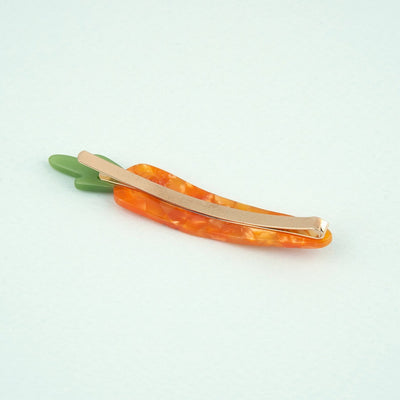 【Coucou Suzette】Carrot Hair Clip にんじんヘアクリップ（Sub Image-3） | Coucoubebe/ククベベ