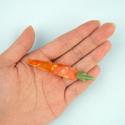 【Coucou Suzette】Carrot Hair Clip にんじんヘアクリップ（Sub Image-4） | Coucoubebe/ククベベ