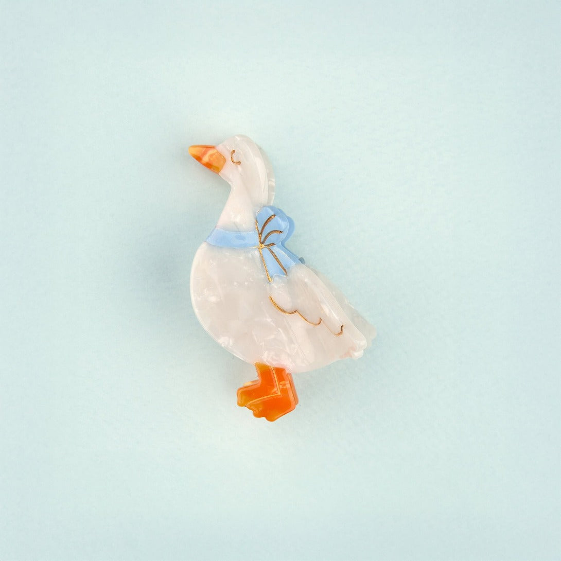 【Coucou Suzette】Goose Mini Hair Claw ガチョウミニヘアクロー  | Coucoubebe/ククベベ