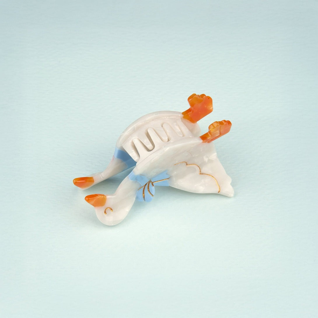 【Coucou Suzette】Goose Mini Hair Claw ガチョウミニヘアクロー  | Coucoubebe/ククベベ