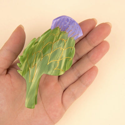 【Coucou Suzette】Artichoke Hair Claw アーティチョークヘアクロー（Sub Image-4） | Coucoubebe/ククベベ