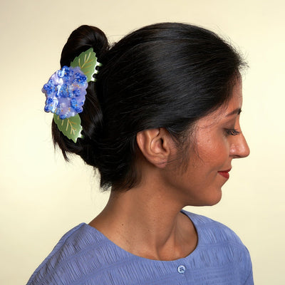 【Coucou Suzette】Hydrangea Hair Claw アジサイヘアクロー（Sub Image-5） | Coucoubebe/ククベベ