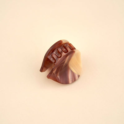 【Coucou Suzette】Chestnut Mini Hair Claw 栗ミニヘアクロー（Sub Image-3） | Coucoubebe/ククベベ