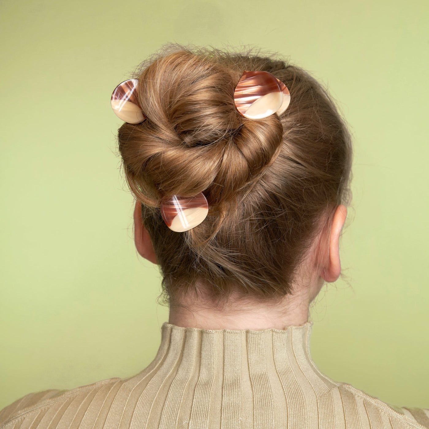 【Coucou Suzette】Chestnut Mini Hair Claw 栗ミニヘアクロー  | Coucoubebe/ククベベ