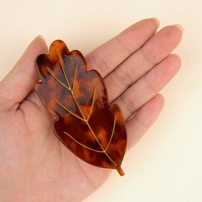 【Coucou Suzette】Leaf French Barrette リーフバレッタ（Sub Image-4） | Coucoubebe/ククベベ