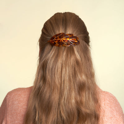【Coucou Suzette】Leaf French Barrette リーフバレッタ（Sub Image-5） | Coucoubebe/ククベベ