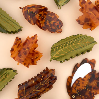 【Coucou Suzette】Leaf French Barrette リーフバレッタ（Sub Image-7） | Coucoubebe/ククベベ
