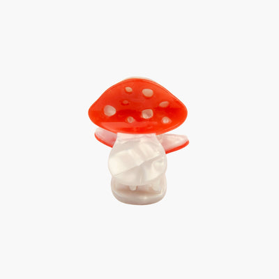 【Coucou Suzette】Mushroom Mini Hair Claw キノコミニヘアクロー（Sub Image-2） | Coucoubebe/ククベベ
