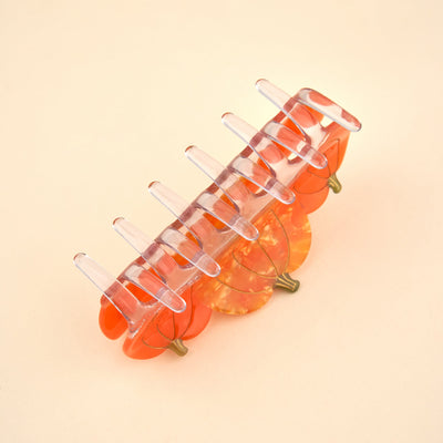 【Coucou Suzette】Pumpkin Large Hair Claw かぼちゃ大きいヘアクロー（Sub Image-3） | Coucoubebe/ククベベ