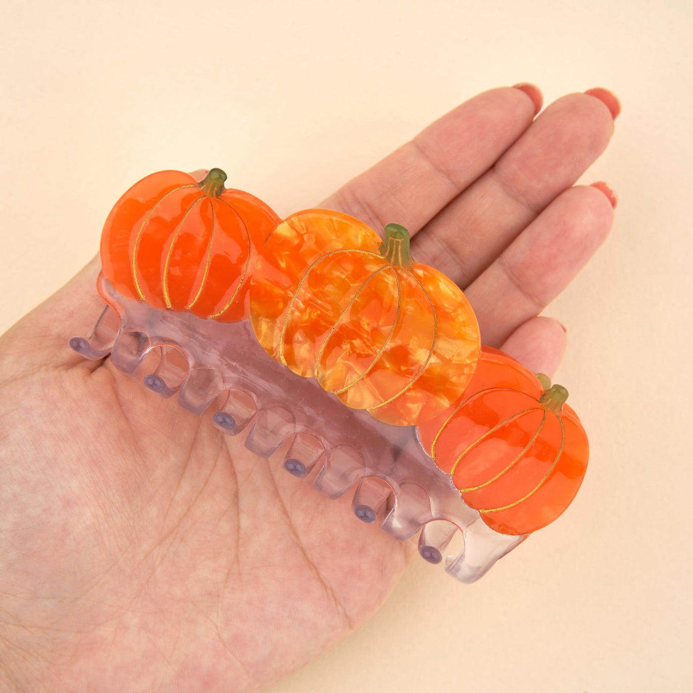 【Coucou Suzette】Pumpkin Large Hair Claw かぼちゃ大きいヘアクロー  | Coucoubebe/ククベベ