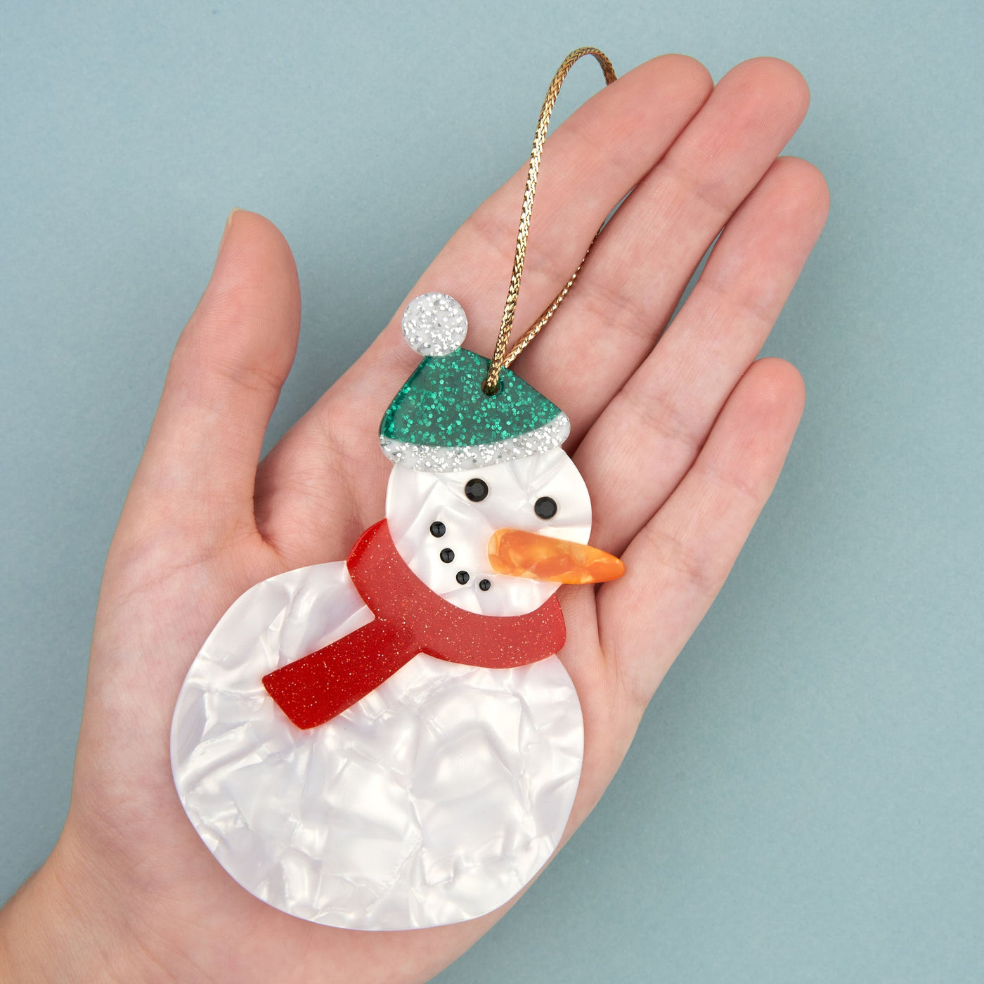【Coucou Suzette】Snowman Christmas Ornament 雪だるまオーナメント  | Coucoubebe/ククベベ