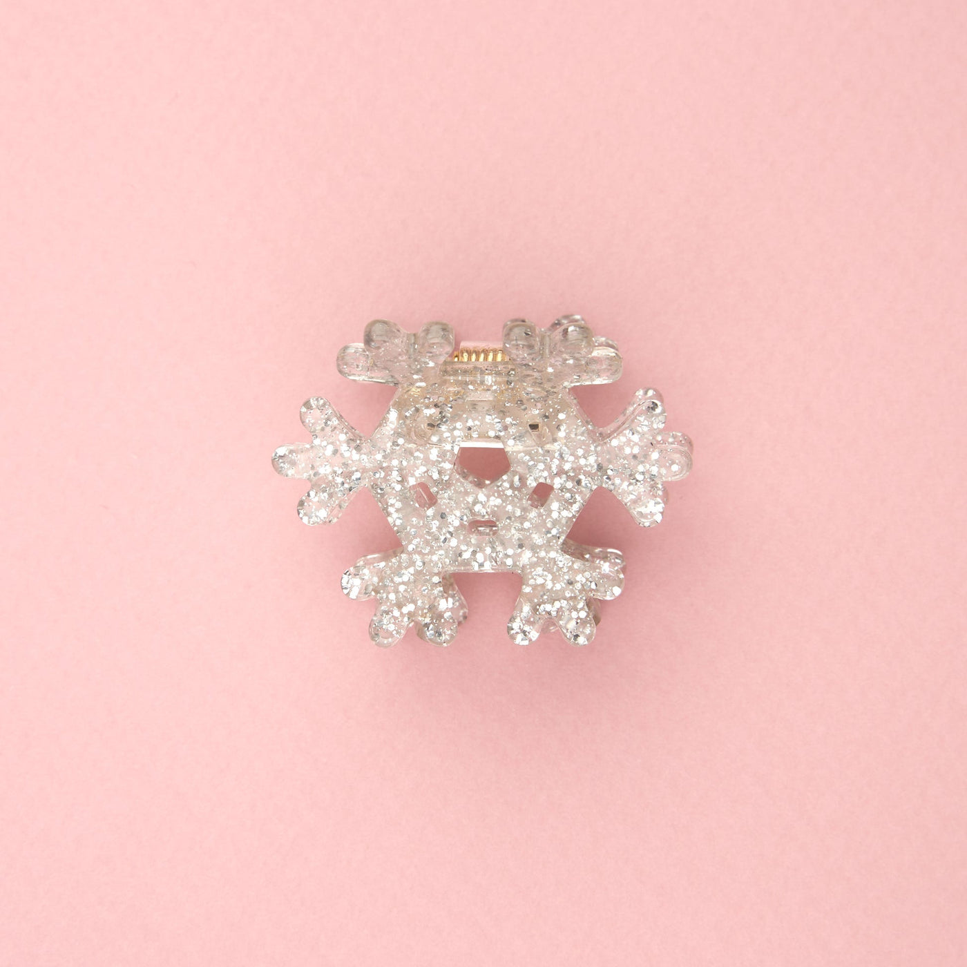 【Coucou Suzette】Snowflake Mini Hair Claw スノーフレークミニヘアクロー  | Coucoubebe/ククベベ