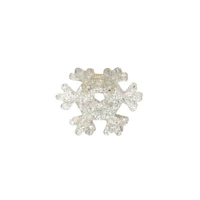 【Coucou Suzette】Snowflake Mini Hair Claw スノーフレークミニヘアクロー（Sub Image-2） | Coucoubebe/ククベベ