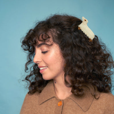 【Coucou Suzette】Ghost Dachshund Hair Claw ゴーストダックスフントヘアクロー（Sub Image-6） | Coucoubebe/ククベベ