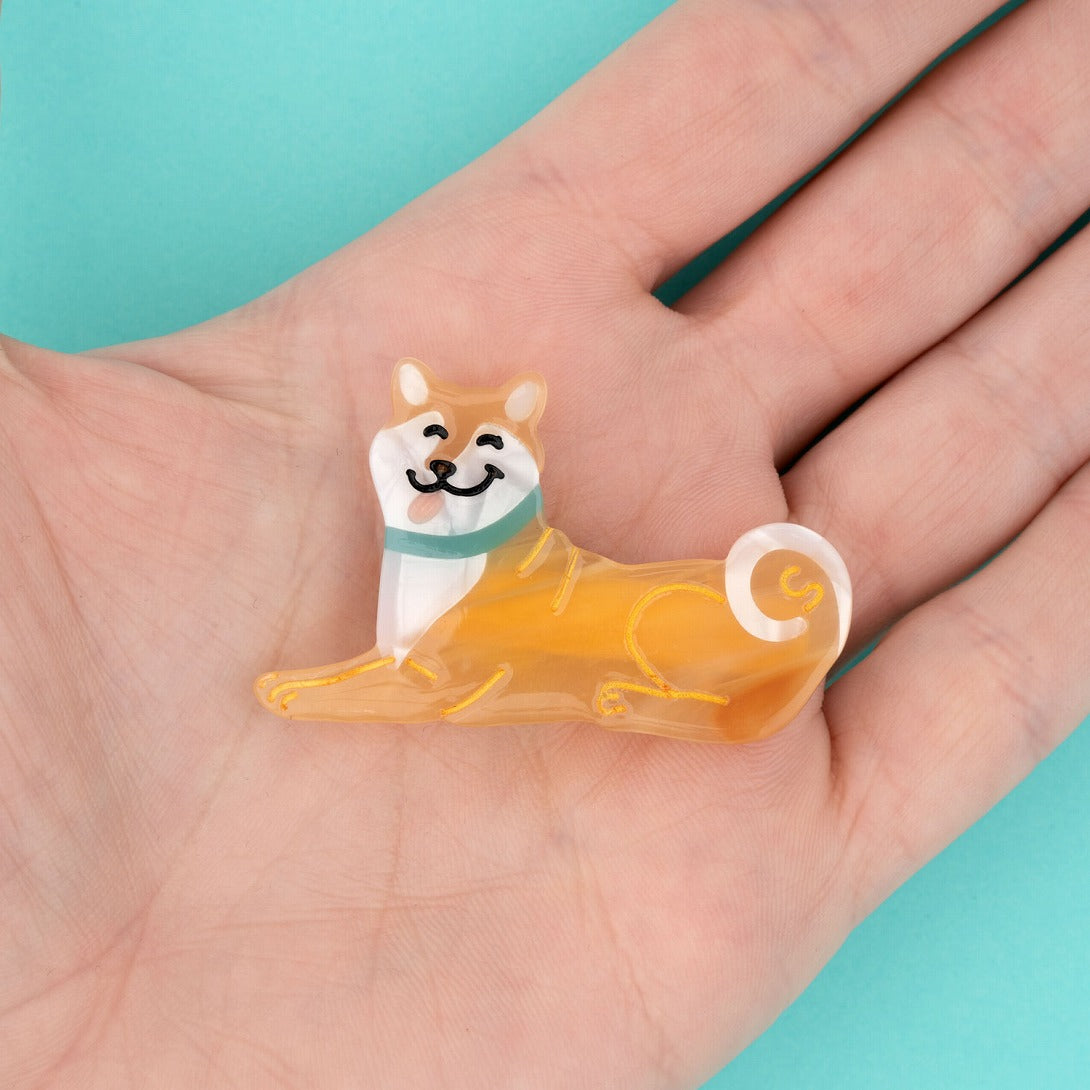 【Coucou Suzette】Shiba Hair Clip 柴犬ヘアクリップ  | Coucoubebe/ククベベ