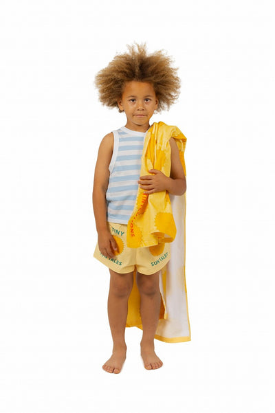 【tinycottons】SUN TOWEL mellow yellow タオル（Sub Image-3） | Coucoubebe/ククベベ