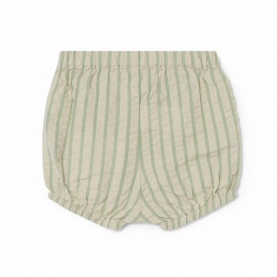 【garbo&friends】【30%OFF】Stripe Emerald Bloomers ブルマ 2-6m,6-12m（Sub Image-2） | Coucoubebe/ククベベ