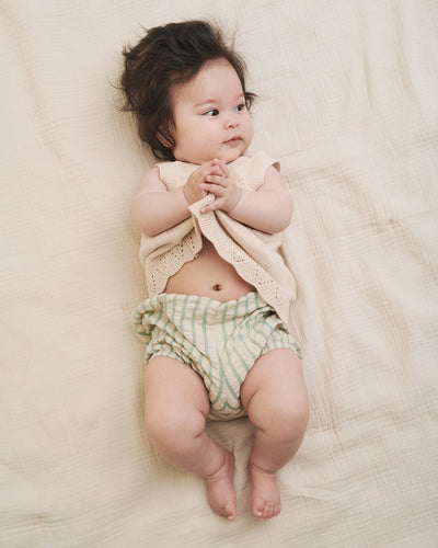 【garbo&friends】【30%OFF】Stripe Emerald Bloomers ブルマ 2-6m,6-12m（Sub Image-3） | Coucoubebe/ククベベ