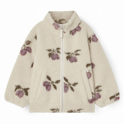 【garbo&friends】Prune Beige Pile Jacket ジャケット 1-2y,3-4y,5-6y（Sub Image-1） | Coucoubebe/ククベベ