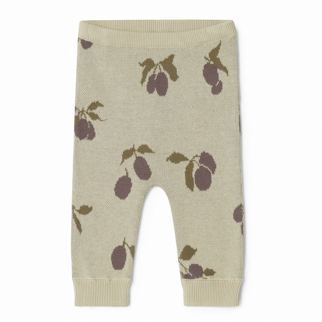 【garbo&friends】Prune Beige Knitted Trousers Baby ニットパンツ 2-6m,6-12m,1-2y  | Coucoubebe/ククベベ