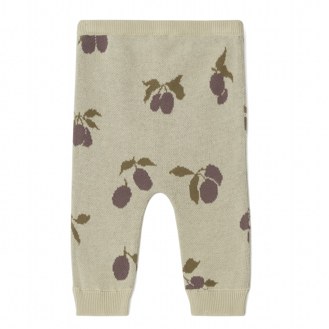 【garbo&friends】Prune Beige Knitted Trousers Baby ニットパンツ 2-6m,6-12m,1-2y  | Coucoubebe/ククベベ