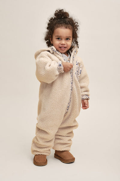 【garbo&friends】【40%OFF】Oat Pile Baby Onesie 長袖ロンパース 6-12m,1-2y（Sub Image-5） | Coucoubebe/ククベベ