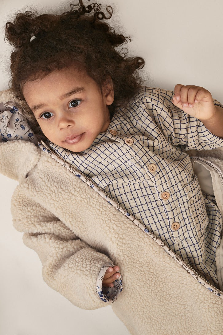 【garbo&friends】【40%OFF】Oat Pile Baby Onesie 長袖ロンパース 6-12m,1-2y  | Coucoubebe/ククベベ