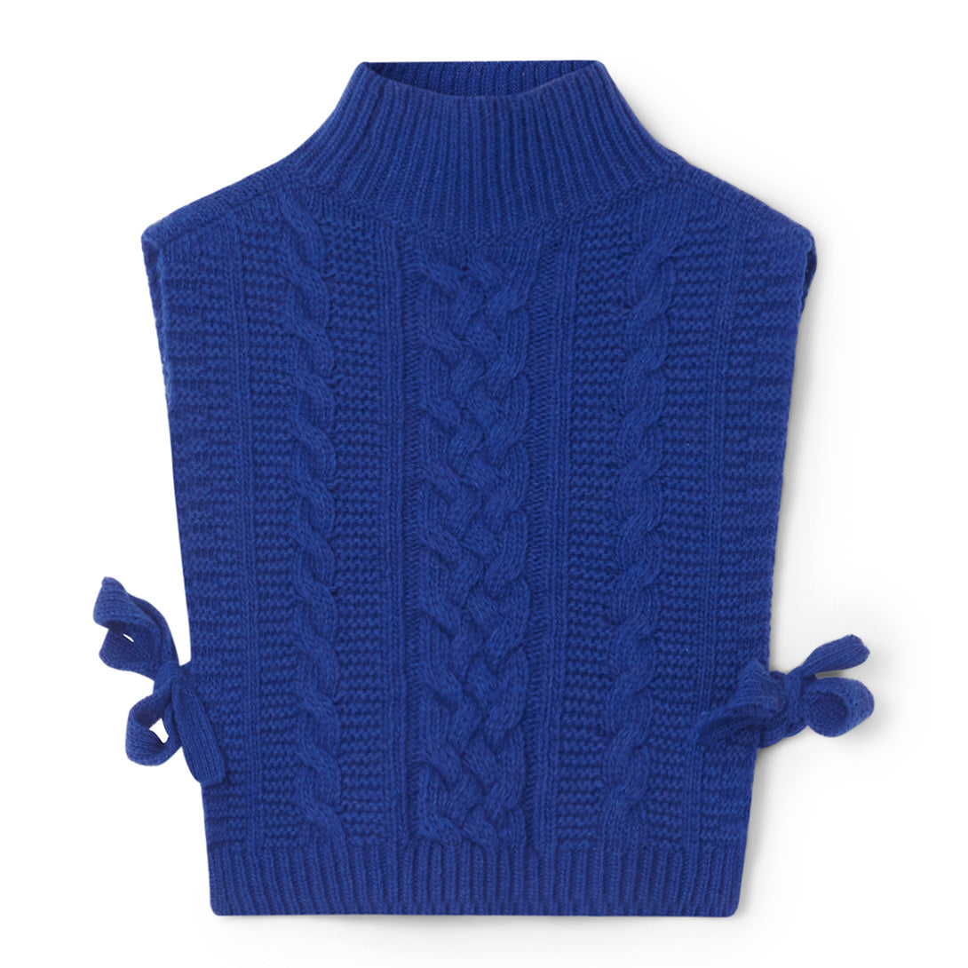 【garbo&friends】【40%OFF】Knitted Neckwarmer Cobalt ネックウォーマー 1-4y,5-7y  | Coucoubebe/ククベベ