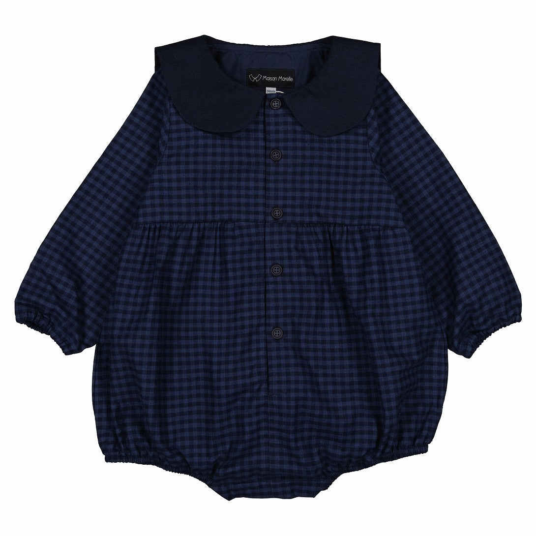 【Maison Marelle】Romper BAC blue ロンパース 12m  | Coucoubebe/ククベベ